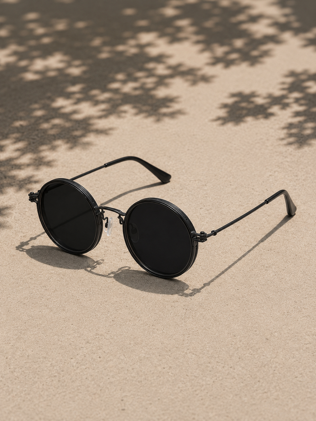Men’s Round Frame Polarized Sunglasses Vintage Inspired Eyewear