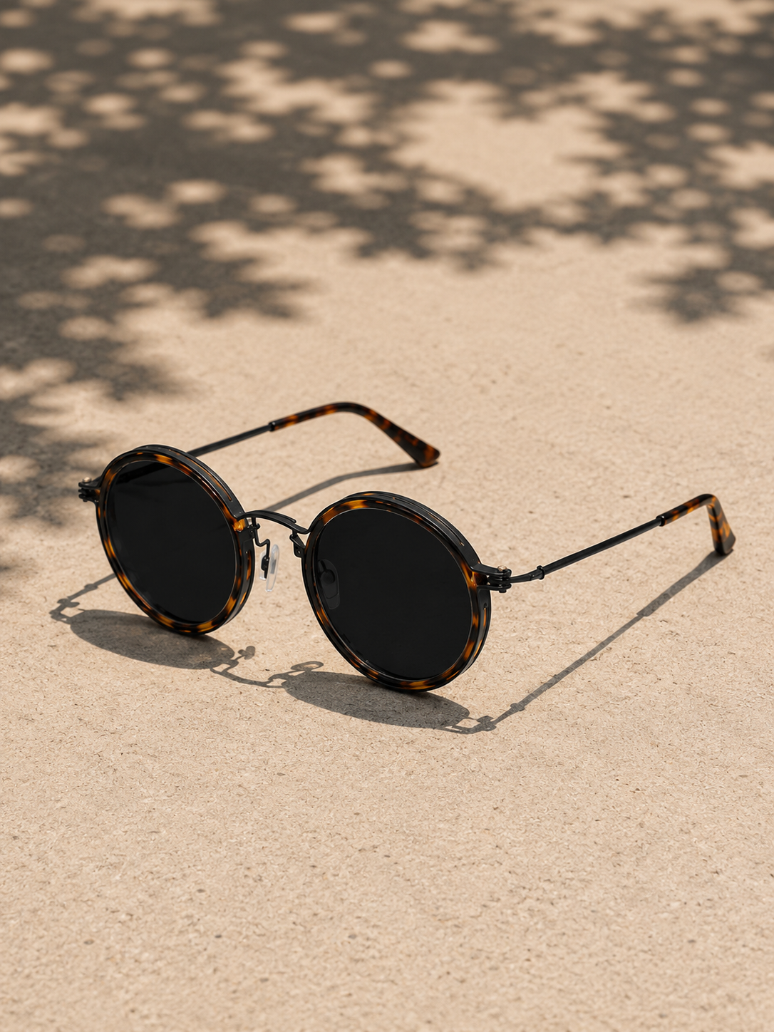 Men’s Round Frame Polarized Sunglasses Vintage Inspired Eyewear