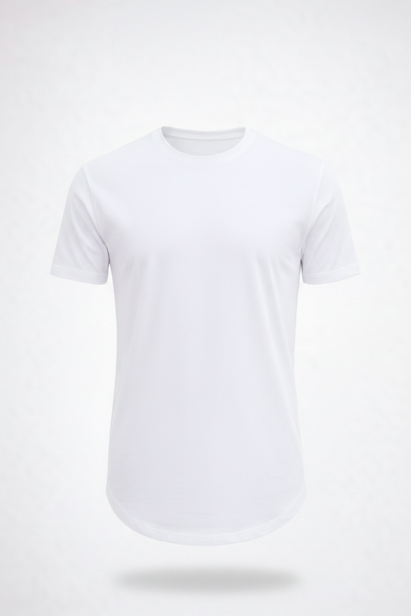 T-shirt essentiel pour hommes en mélange de coton – style intemporel et confort quotidien