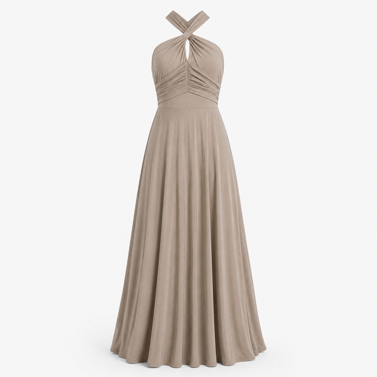 Women’s Convertible Multiway Maxi Dress – Backless Wrap Style for Weddings and Events