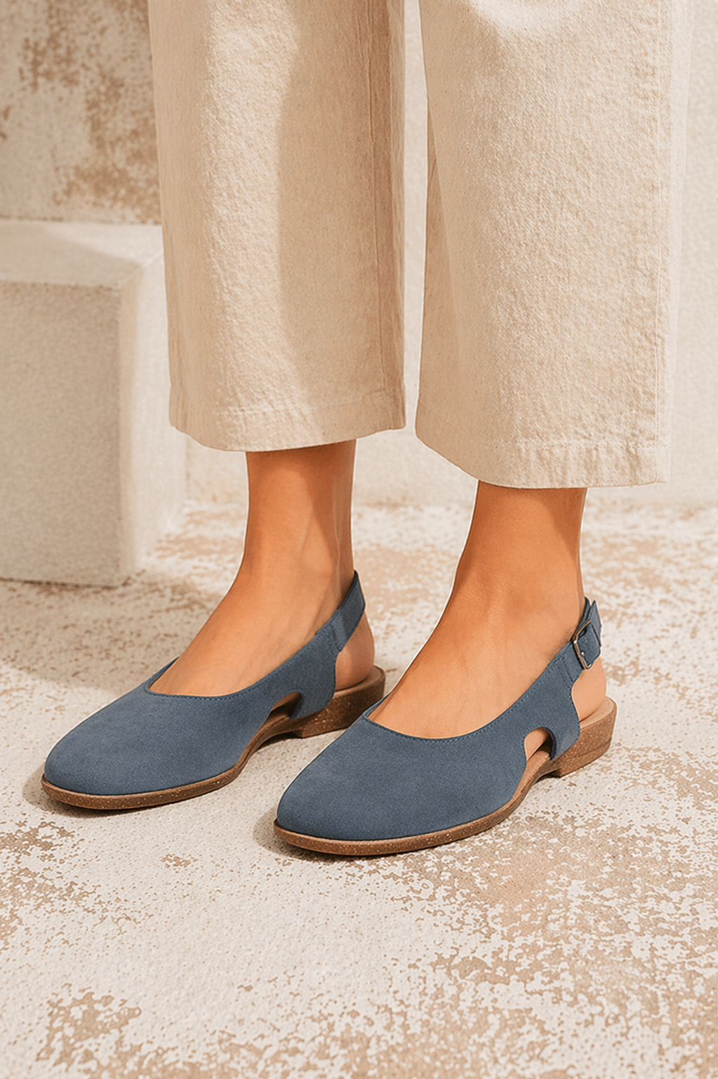 Women’s Orthopedic Slingback Sandal with Cushioned Sole