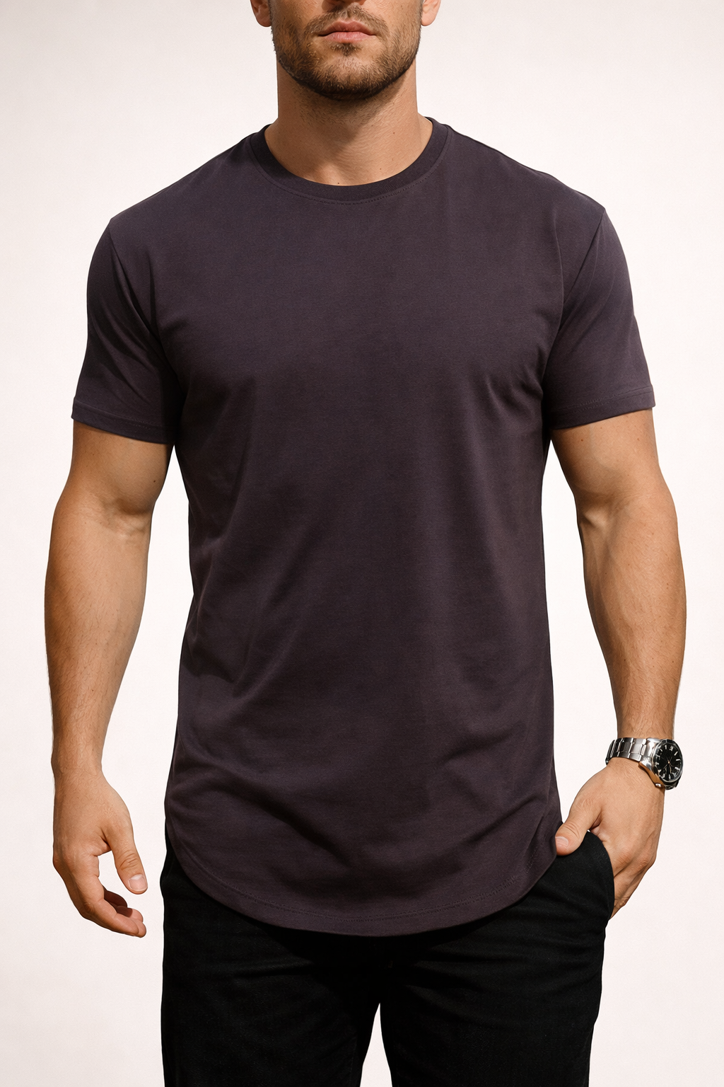 Men’s Essential Cotton Blend T-Shirt – Timeless Style & Everyday Comfort
