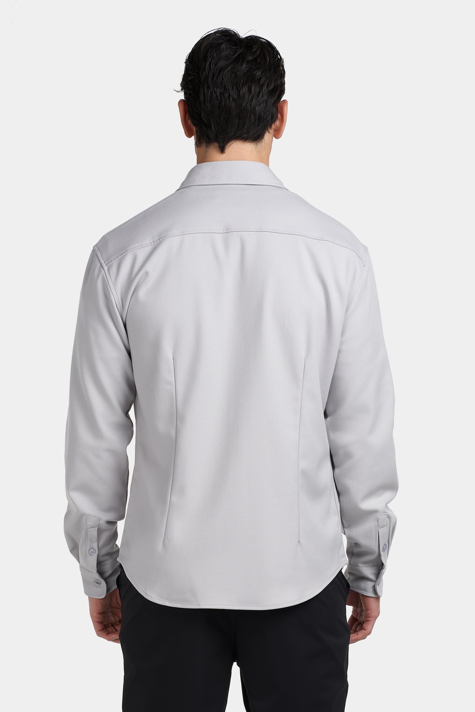 Men’s Cotton Blend Overshirt – Relaxed Utility Layering Piece for Casual Seasonal Styling
