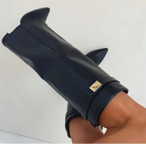 Veloura Women’s Elegant Tall Boots with Refined Silhouette and All-Day Comfort