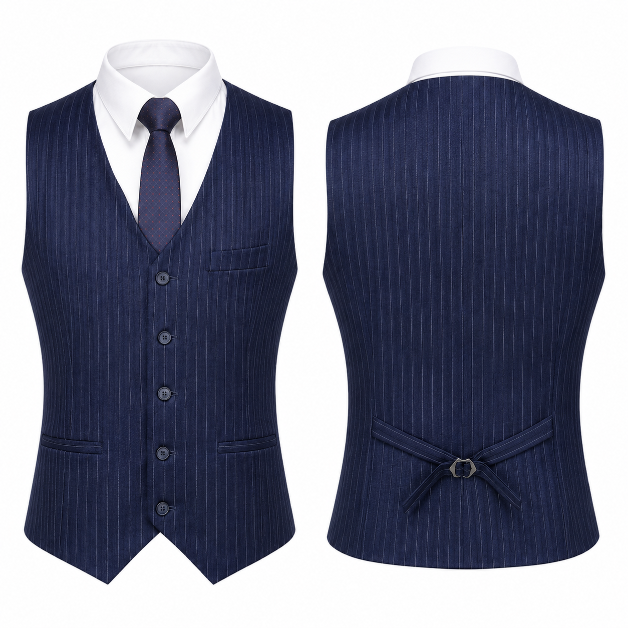 Men’s Double-Breasted Tweed Three-Piece Suit – Tailored Formalwear for Weddings and Special Occasions