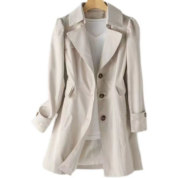 Women’s Chic Trenchcoat – Timeless Stylish Lightweight Layered Outerwear for Effortless Elegance