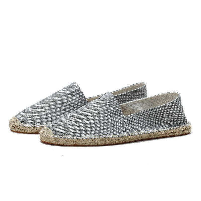 Women’s Loafers Woven Espadrille Slip-On Rope Sole Shoes
