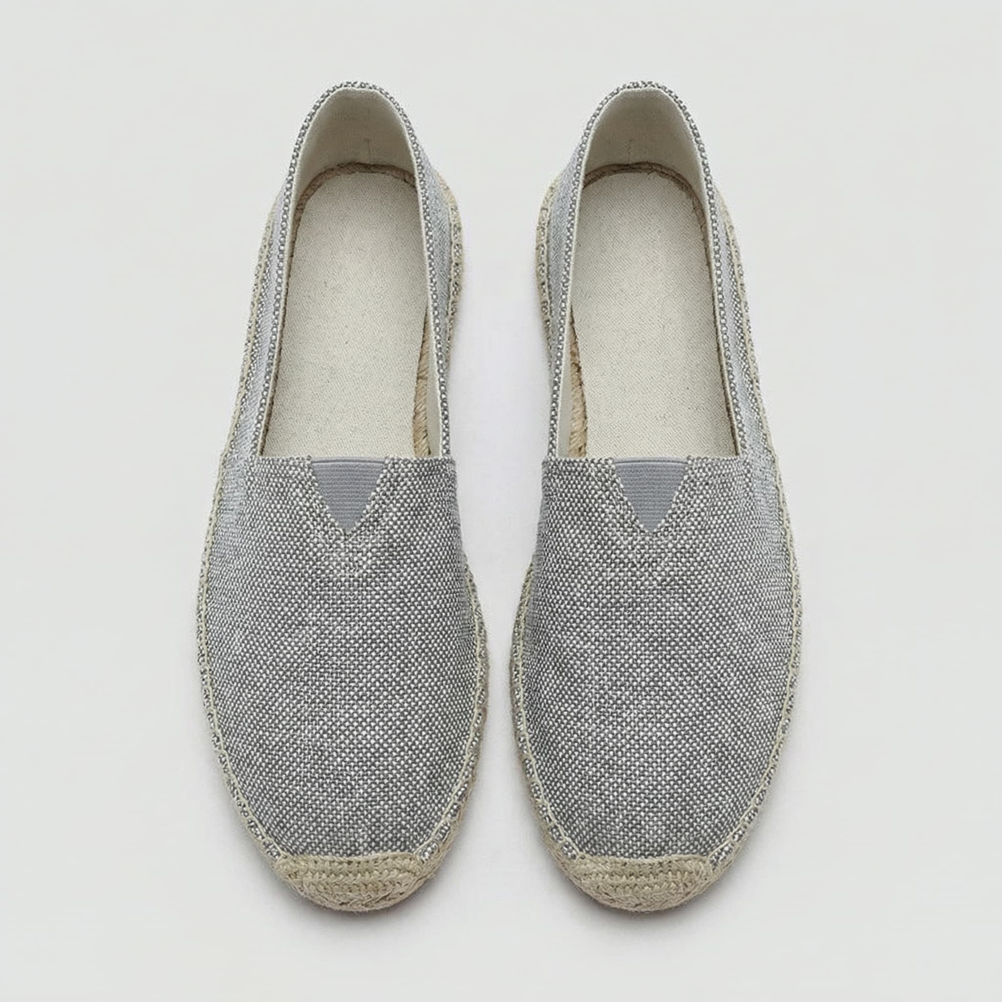 Women’s Loafers Woven Espadrille Slip-On Rope Sole Shoes