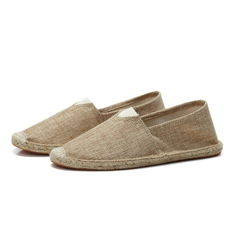 Women’s Loafers Woven Espadrille Slip-On Rope Sole Shoes