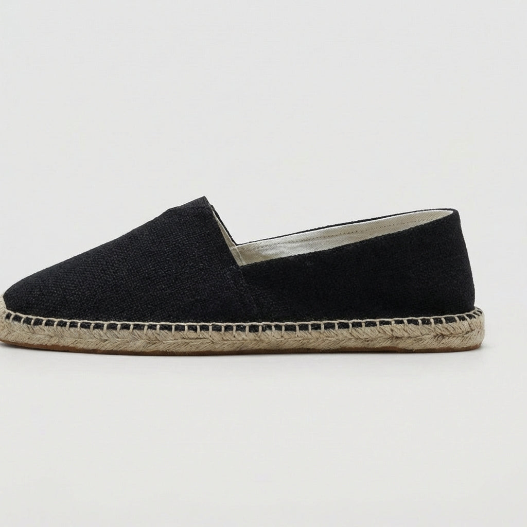 Women’s Loafers Woven Espadrille Slip-On Rope Sole Shoes