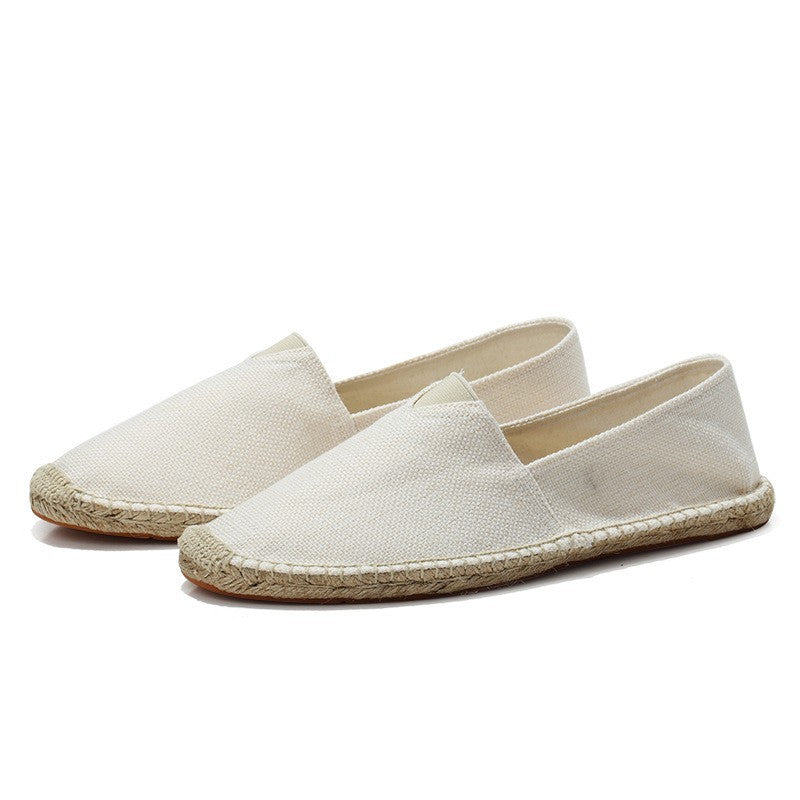 Women’s Loafers Woven Espadrille Slip-On Rope Sole Shoes