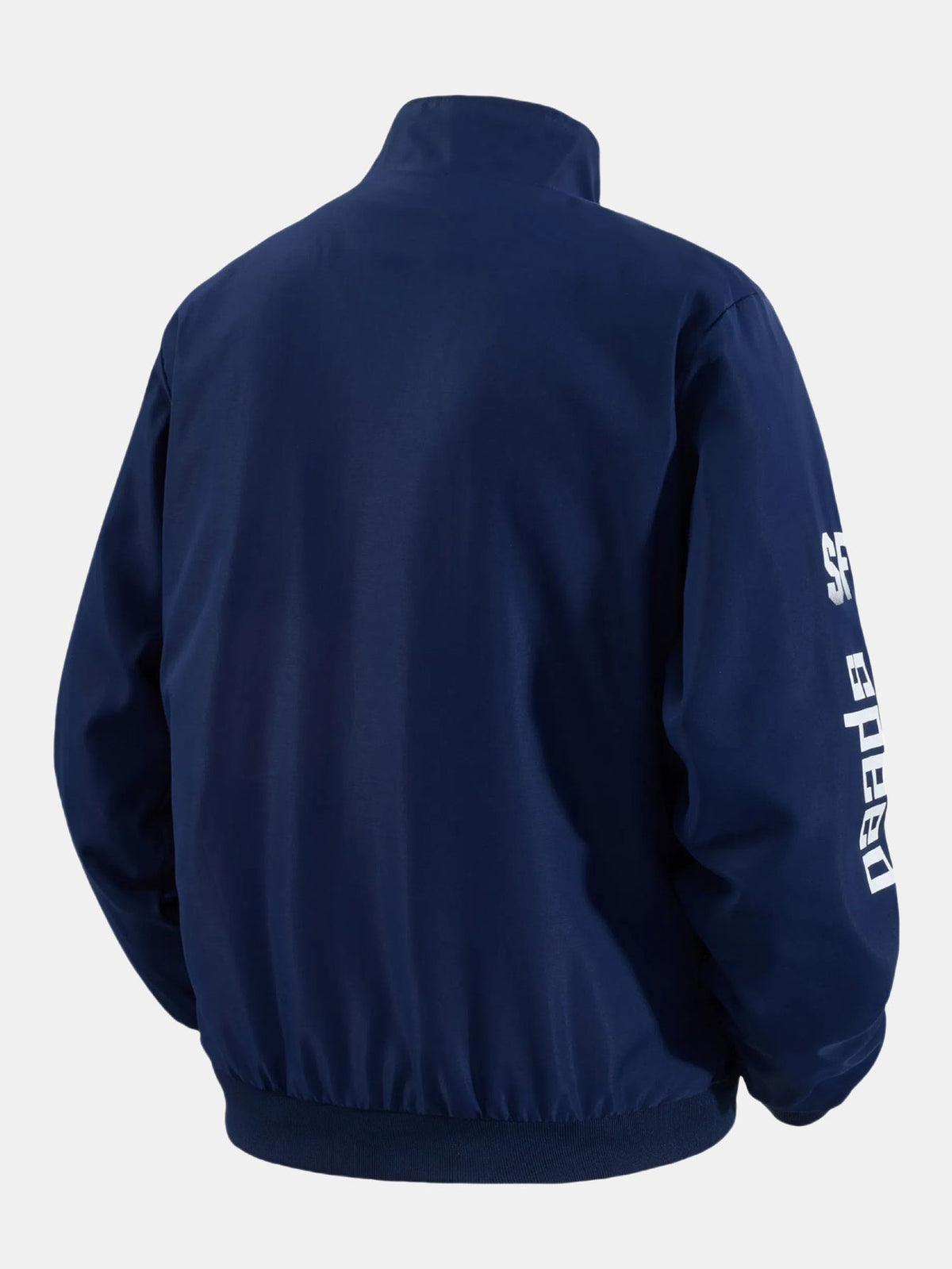 Bedruckte Racing-Trainingsjacke für Herren mit durchgehendem Reißverschluss – Vom Motorsport inspirierte Streetwear mit lockerer Passform für Frühling und Herbst