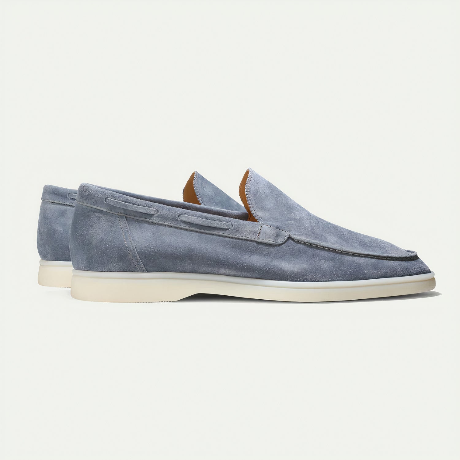 Men’s Suede Loafers – Elegant Comfortable Classic Slip On Smart Casual Versatile Footwear