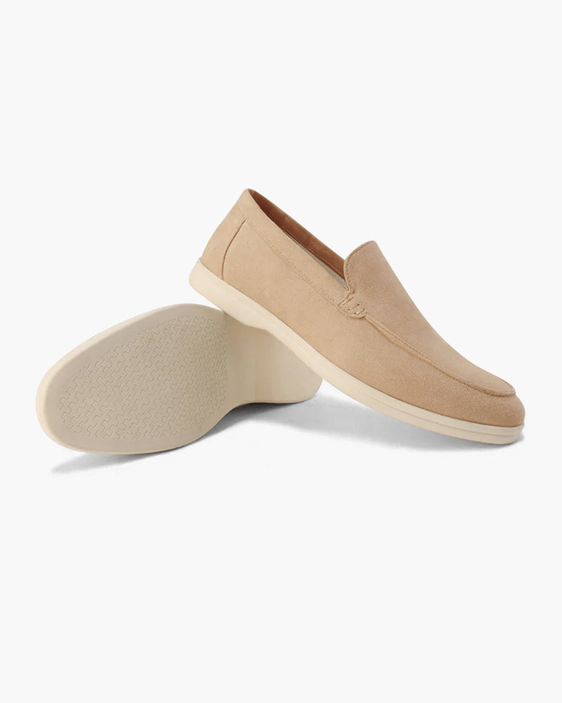 Herresuede slip-on loafers afslappede komfortable hverdags sko