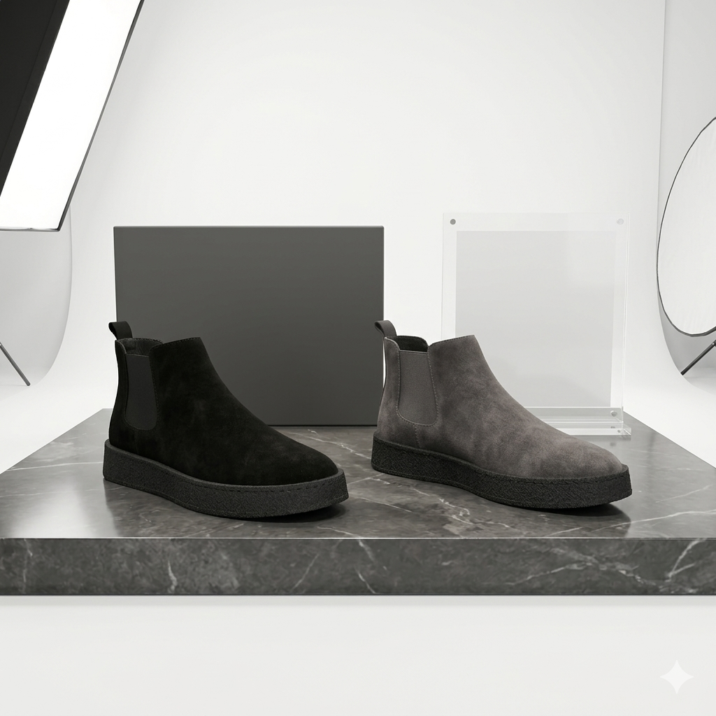 Men’s Chelsea Boots – Stylish Slip On Leather Footwear Comfortable Durable Everyday Smart Casual Shoes