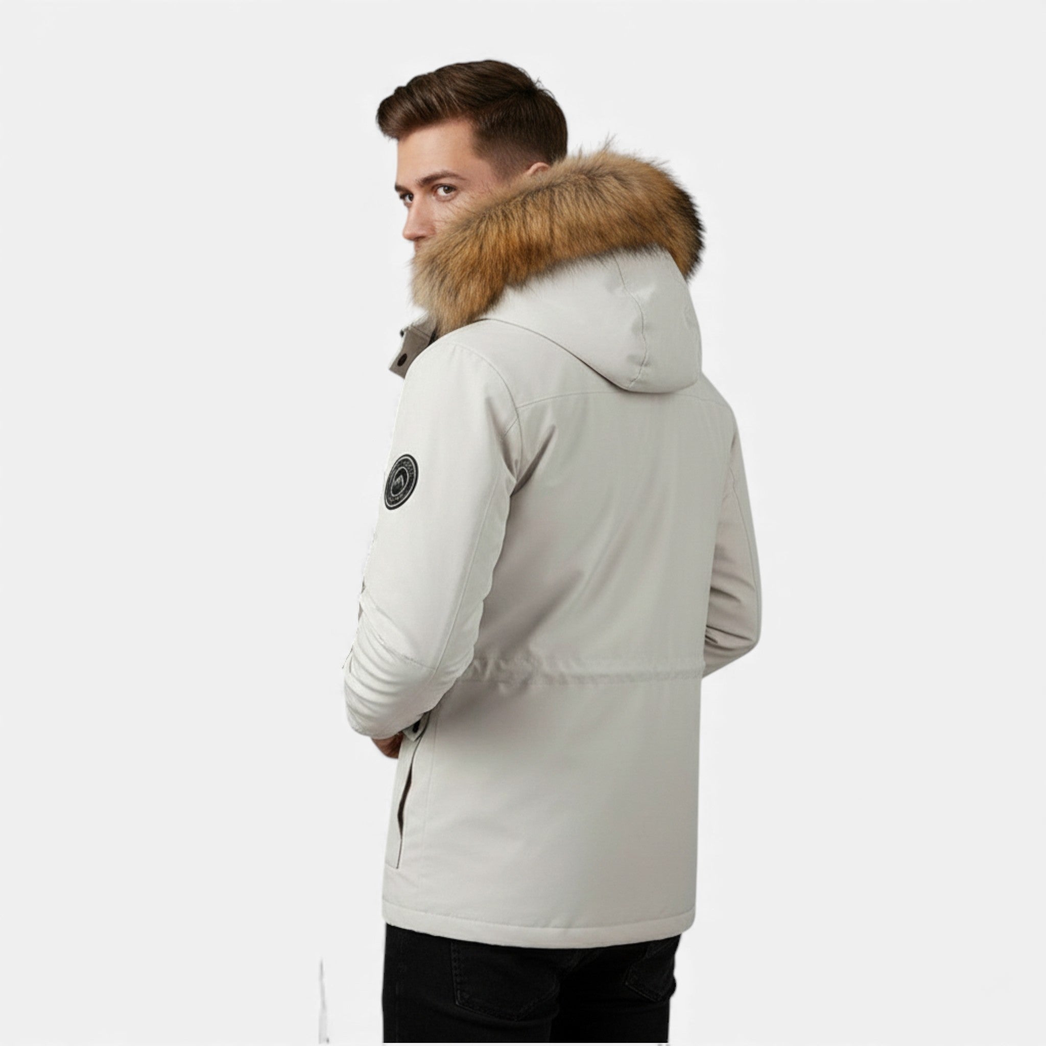 Valmonti | Men’s Windproof Parka – Classic Insulated Hooded Parka