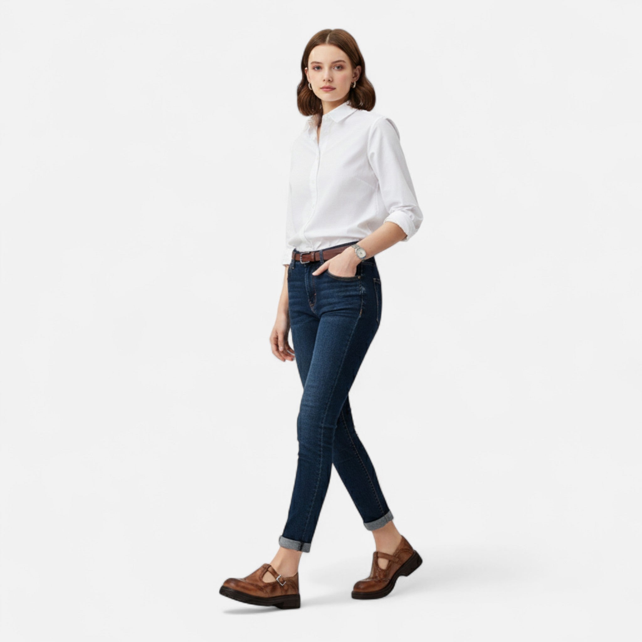 Valmonti | Women’s Mary Jane Heels – Refined Leather Elegance