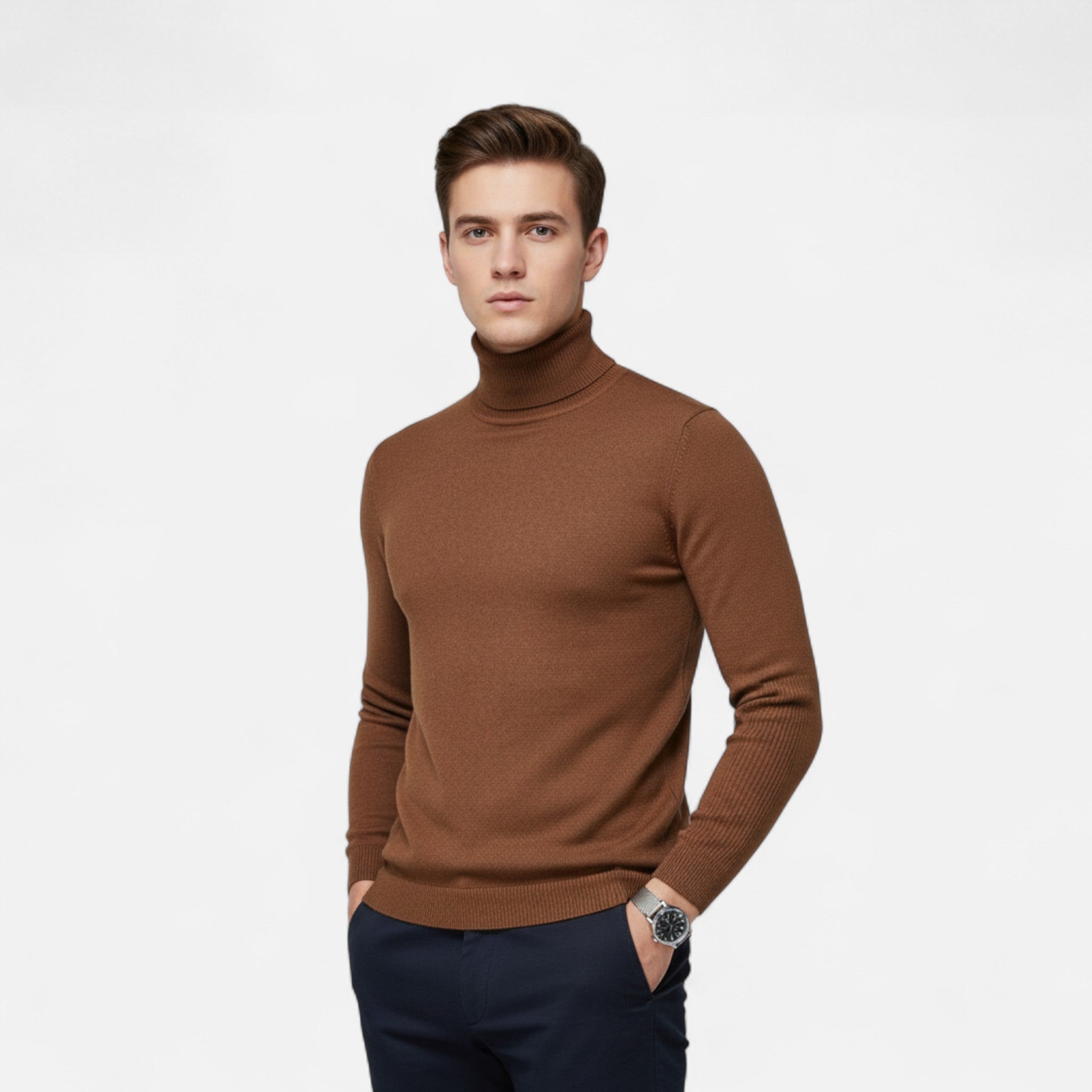 Valmonti | Men’s Classic Merino Wool Sweater