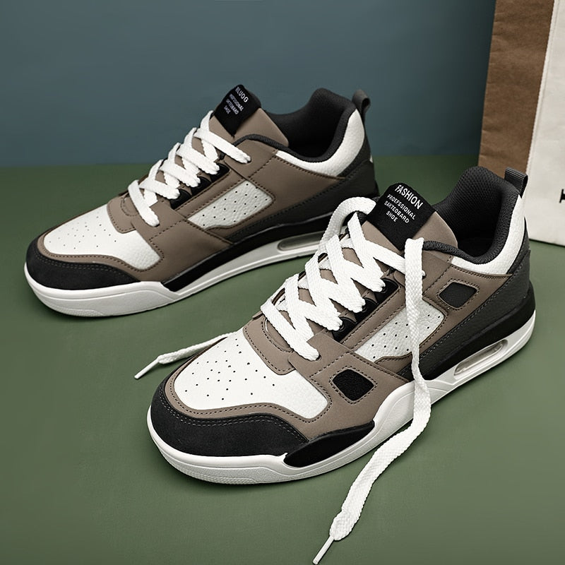 Herre Air-Cushion Sneakers – Åndbare Chunky Sneakers til Streetwear og Daglig Gåture