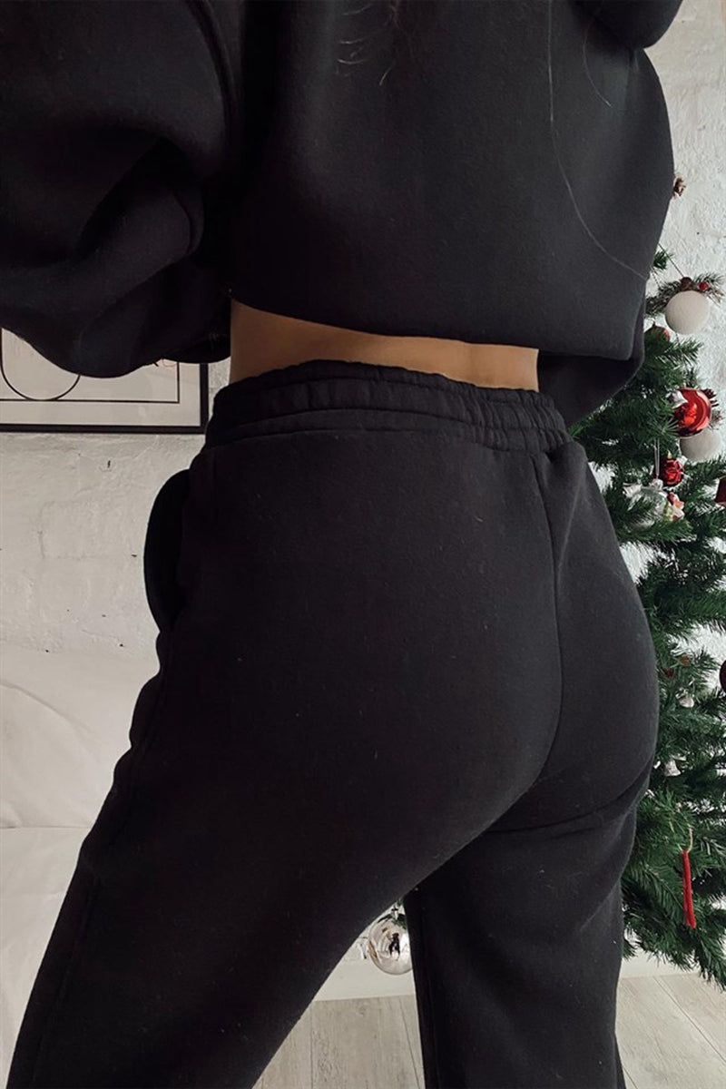 Completo felpa con cappuccio e pantaloni da donna – Morbido, comodo, traspirante, casual, lounge, quotidiano