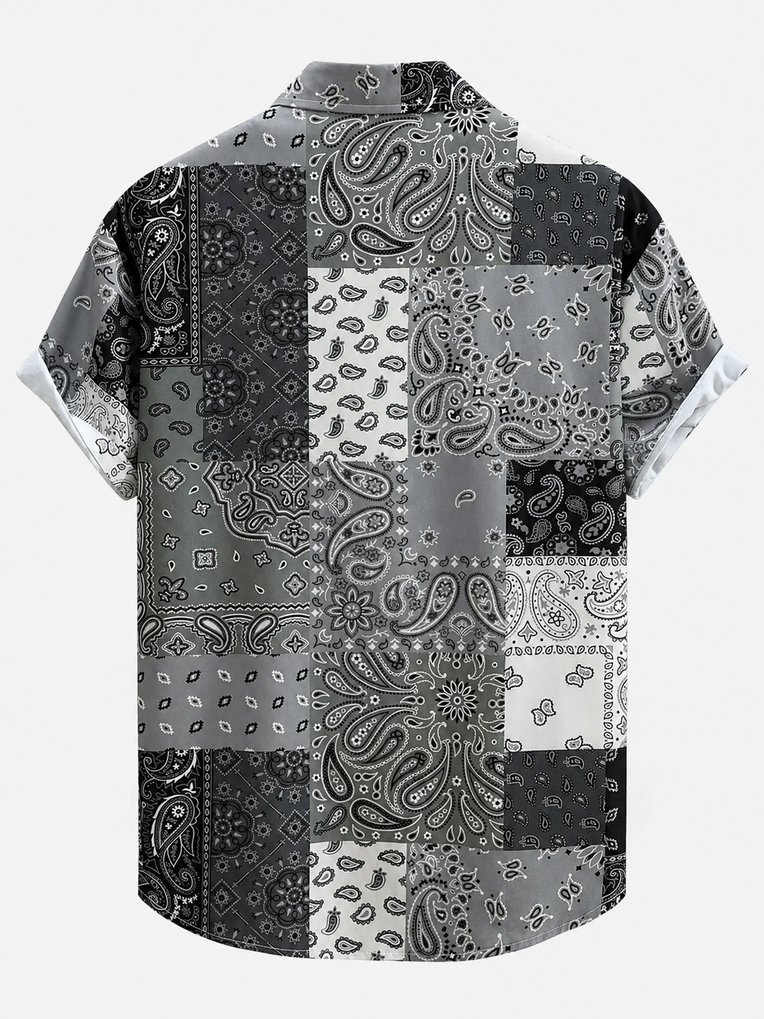 Men’s Printed Shirt and Swim Shorts Set – Regular Fit Summer Holiday Co-Ord