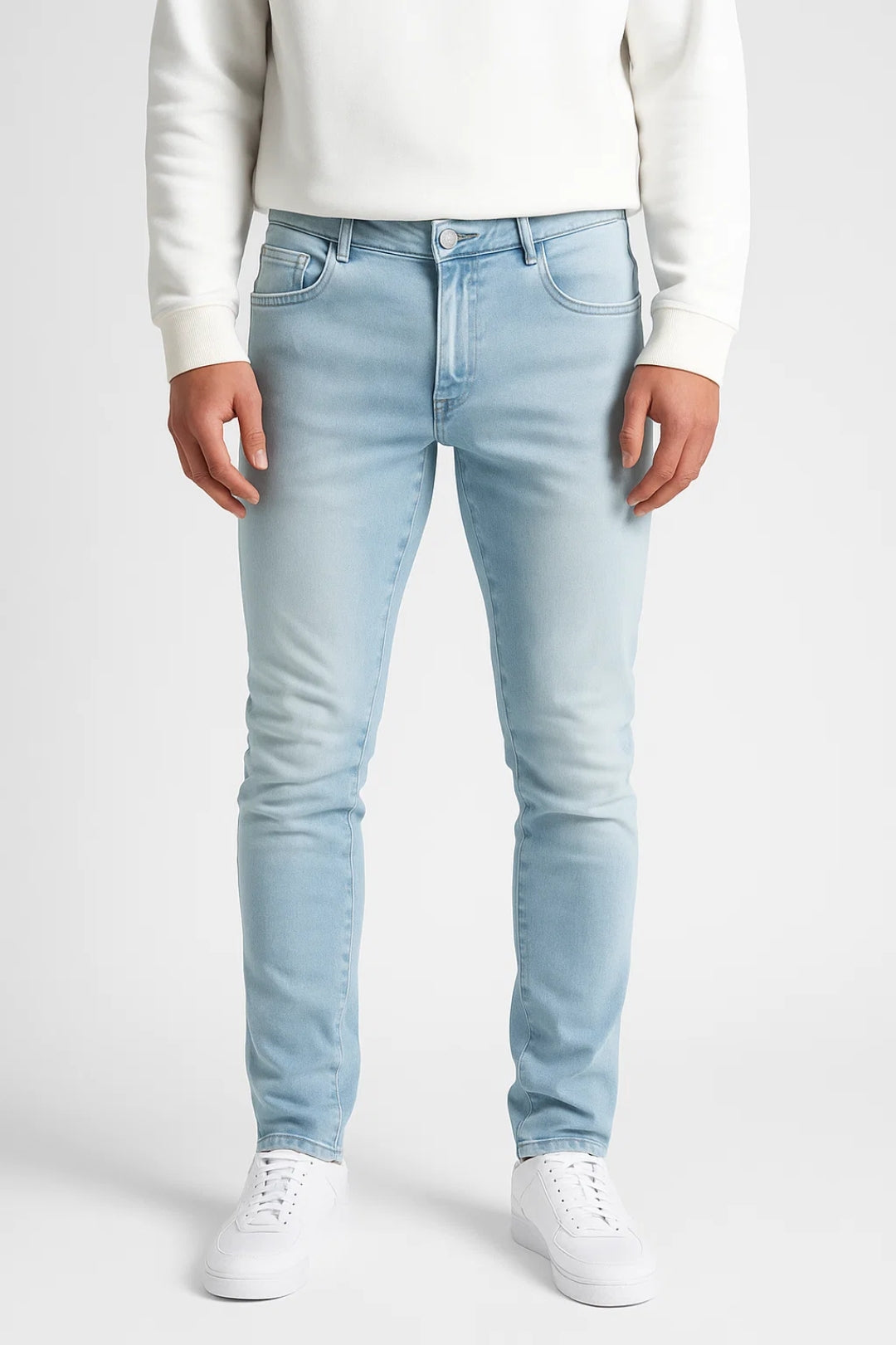Pánské džíny Slim Fit s zužujícími se nohavicemi