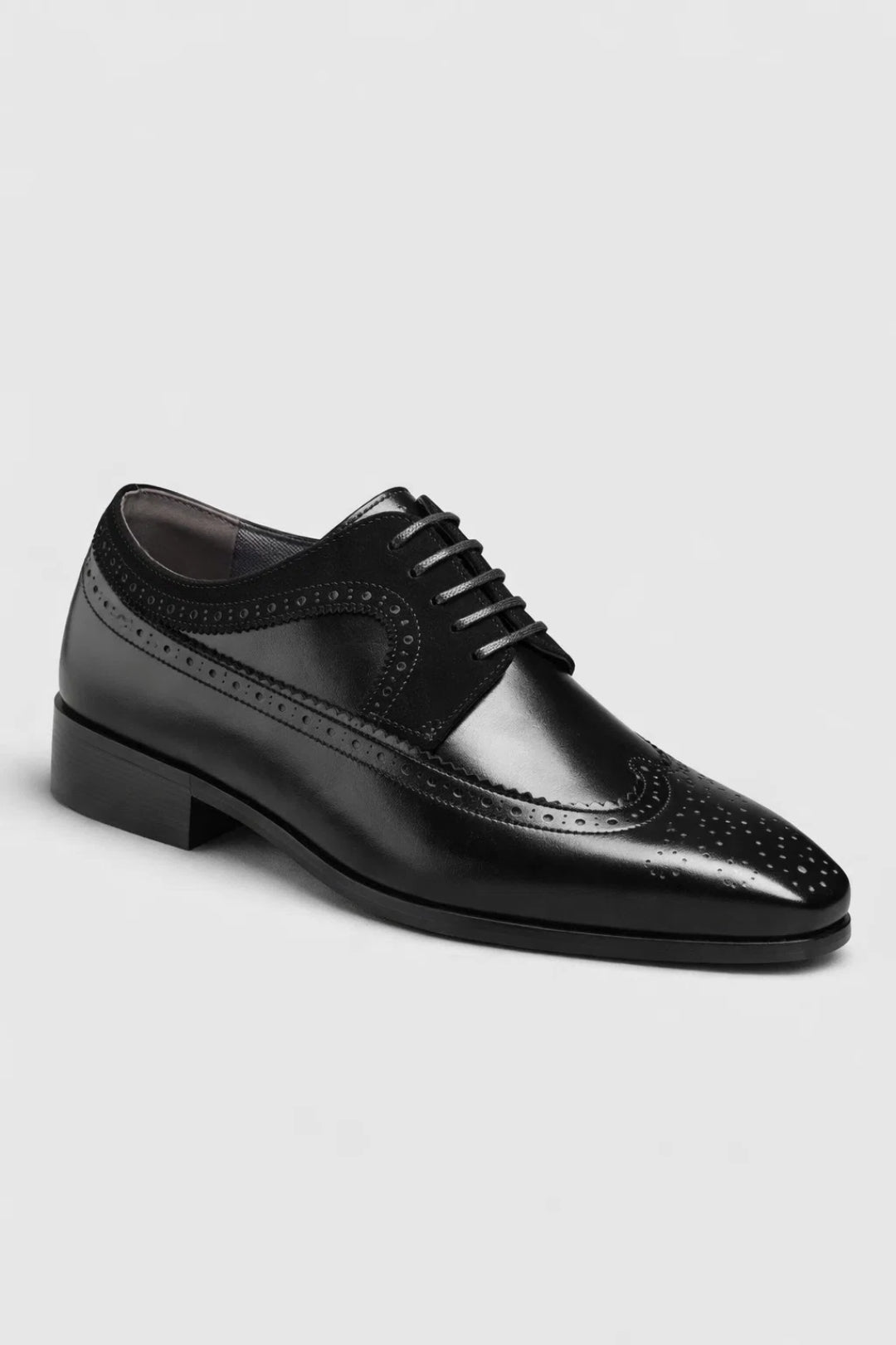 Men’s Formal Lace-Up Shoes – Elegant Classic Ankle-Height Autumn Footwear