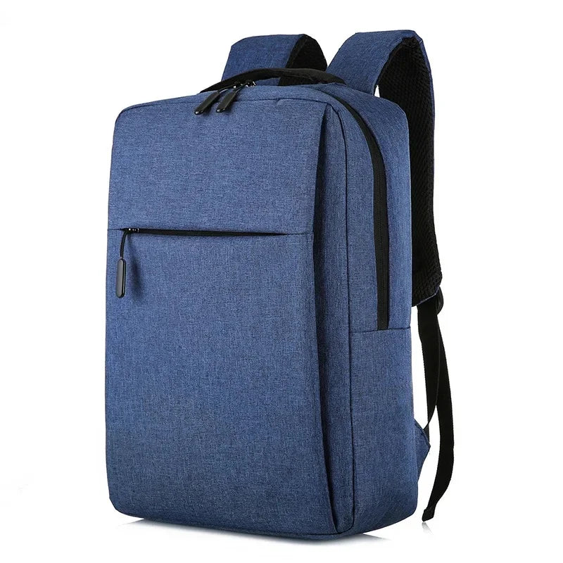Men’s Waterproof Laptop Backpack – Spacious Oxford Work Bag with USB Pass-Through and Organised Storage for Travel Office and Daily Commute