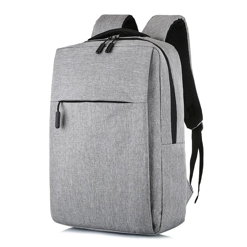 Men’s Waterproof Laptop Backpack – Spacious Oxford Work Bag with USB Pass-Through and Organised Storage for Travel Office and Daily Commute