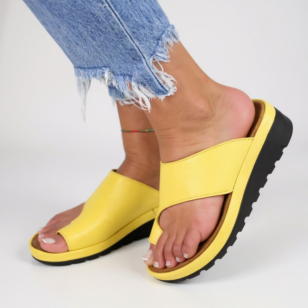 Women’s Platform Thong Sandals – Lightweight Slip-On Style for Everyday Summer Wear