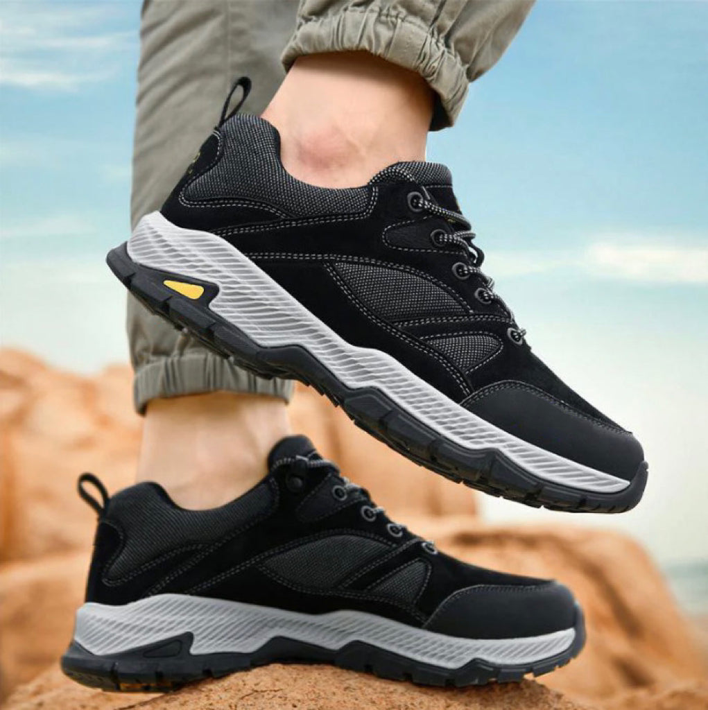 Men’s Outdoor Walking Shoes Reinforced Grip Trail Trainers