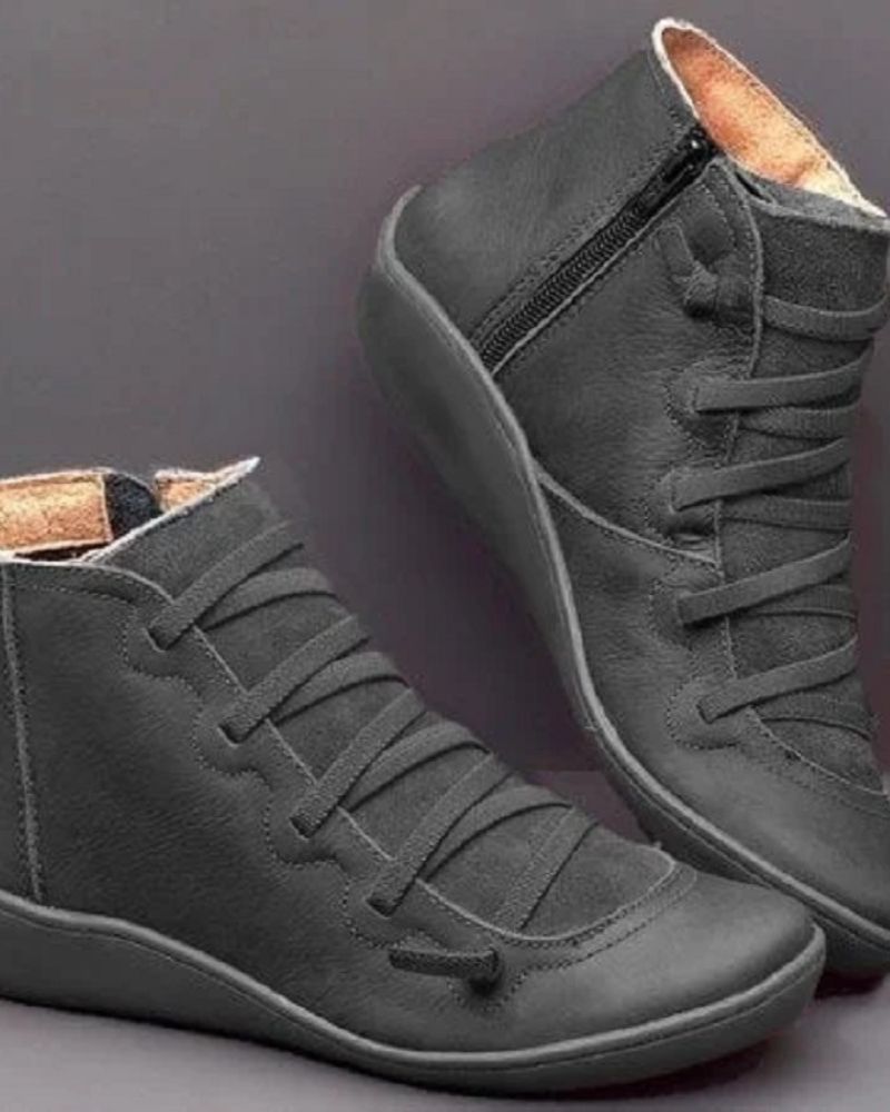 Women’s Premium Leather Boots – Elegant Supportive Durable Comfortable Stylish Everyday Footwear