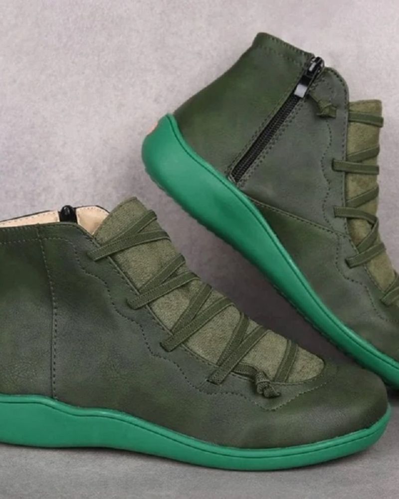 Women’s Premium Leather Boots – Elegant Supportive Durable Comfortable Stylish Everyday Footwear