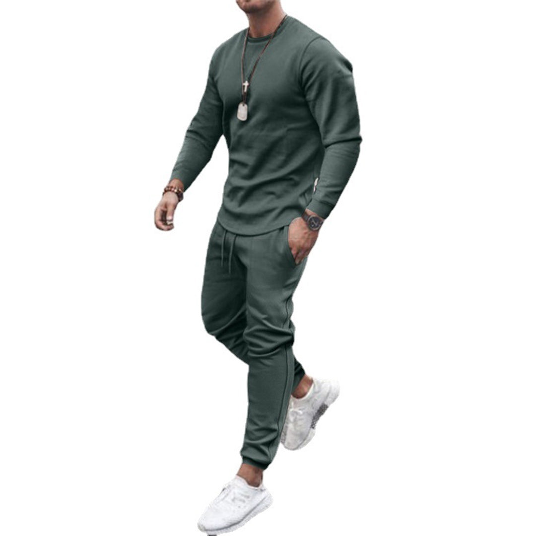 Ανδρική Φθινοπωρινή Φόρμα Slim Fit Άνετο Αθλητικό Σετ Καθημερινό Ντύσιμο για Τζόκινγκ