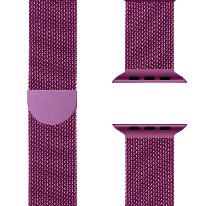 Herre Milanese Apple Watch-rem – Justerbar rustfri stålrem til arbejde og daglig brug