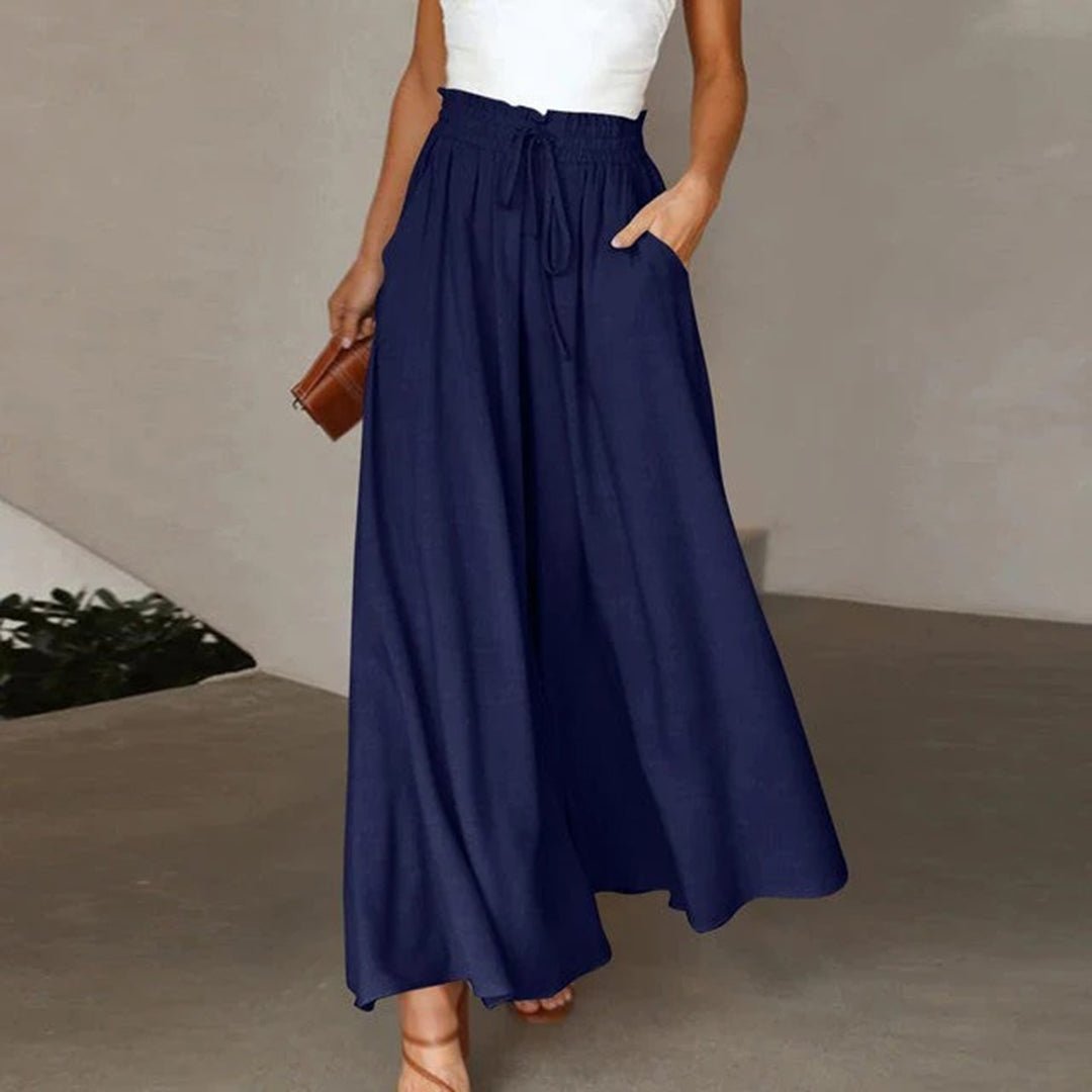 Women’s High Waisted Wide Leg Palazzo Trousers Everyday Elegance