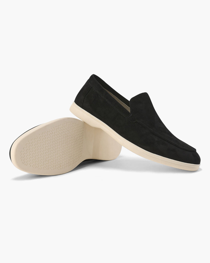 Herresuede slip-on loafers afslappede komfortable hverdags sko
