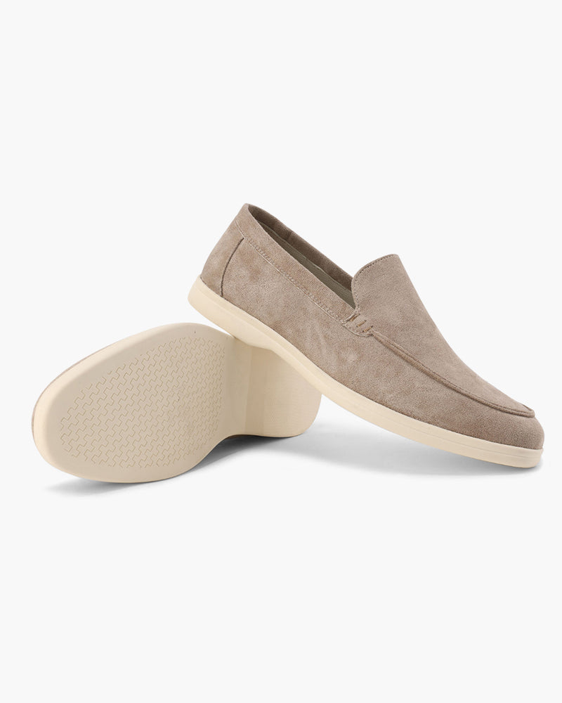 Herresuede slip-on loafers afslappede komfortable hverdags sko