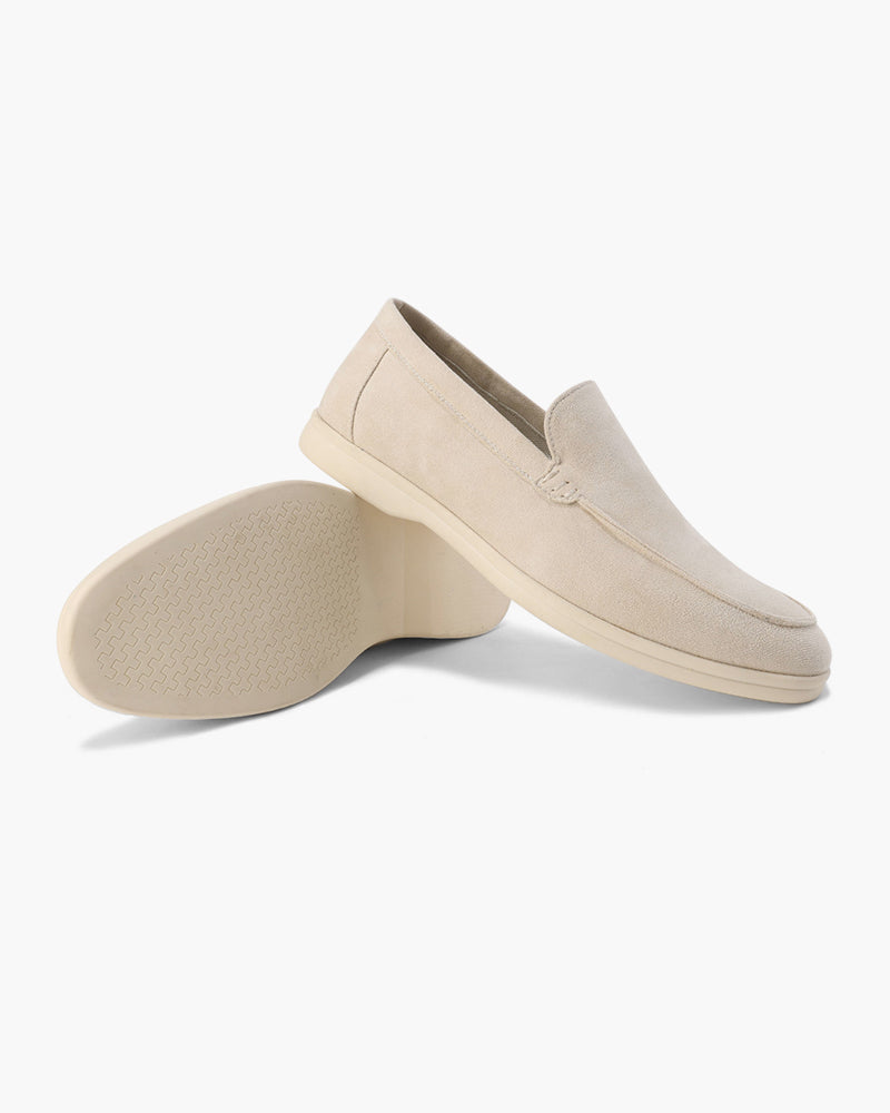 Herresuede slip-on loafers afslappede komfortable hverdags sko