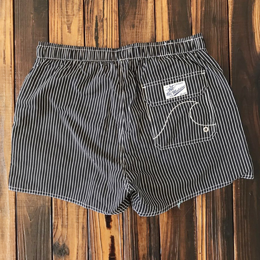 Short de bain imprimé à séchage rapide pour homme – vêtement de plage léger avec cordon de serrage pour la piscine et les vacances d’été