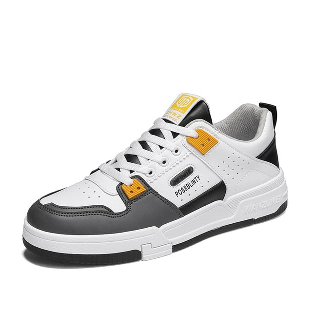 Herre lavtop sneakers – snørebåndssko til streetwear til daglig brug