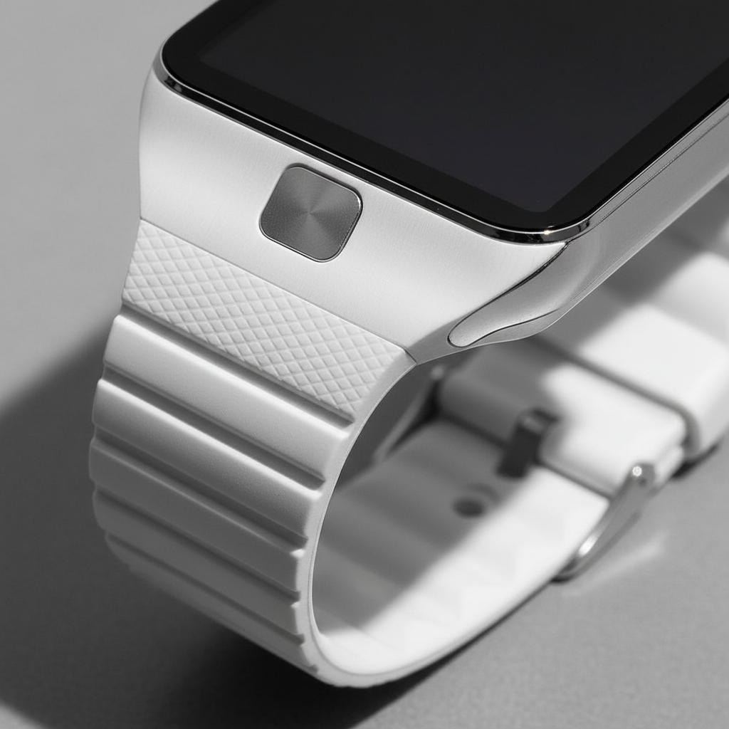 Herre rektangulært smartwatch – touchskærm med opkaldsfunktion til daglig og aktiv brug