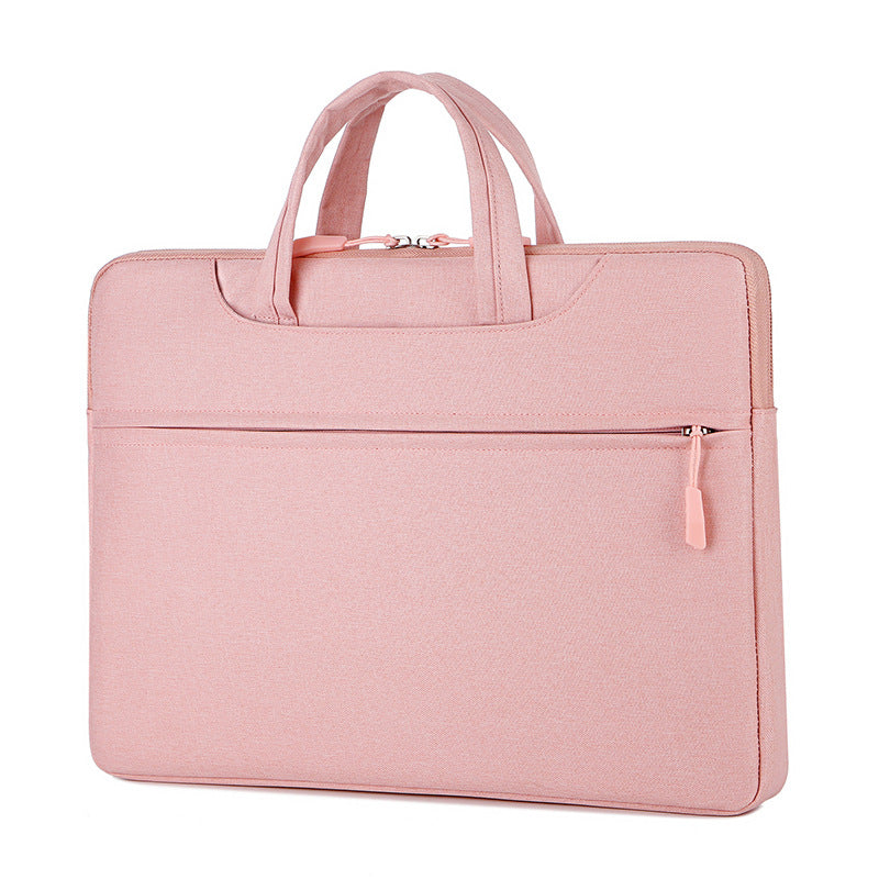 Funda minimalista para portátil de hombre, bolso de viaje