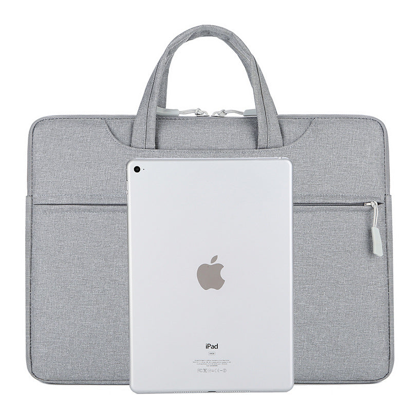 Funda minimalista para portátil de hombre, bolso de viaje