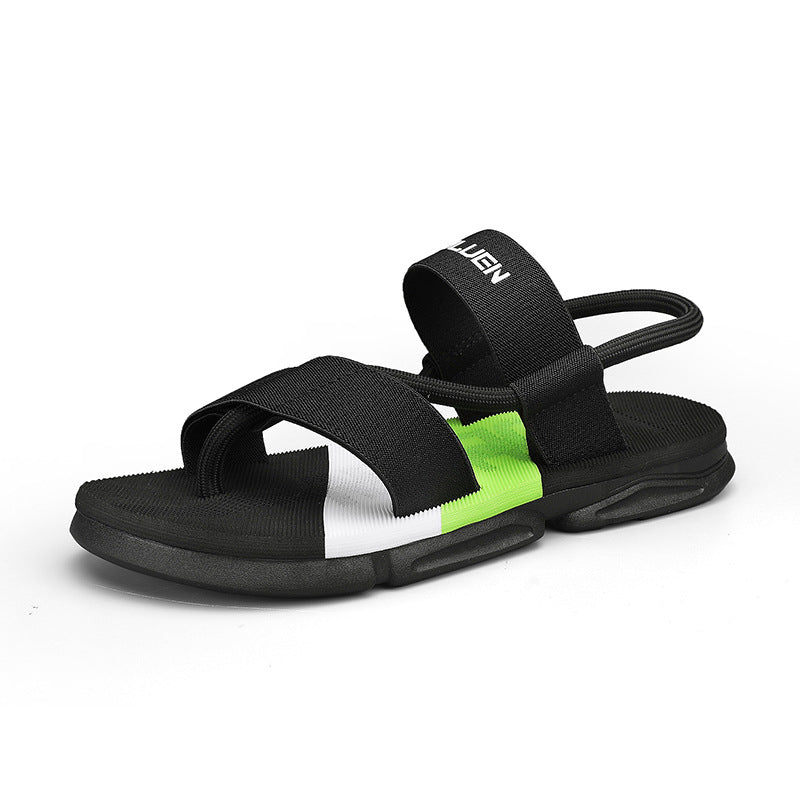 Sandali sportivi da uomo con cinturino, estivi, con suola antiscivolo e imbottitura