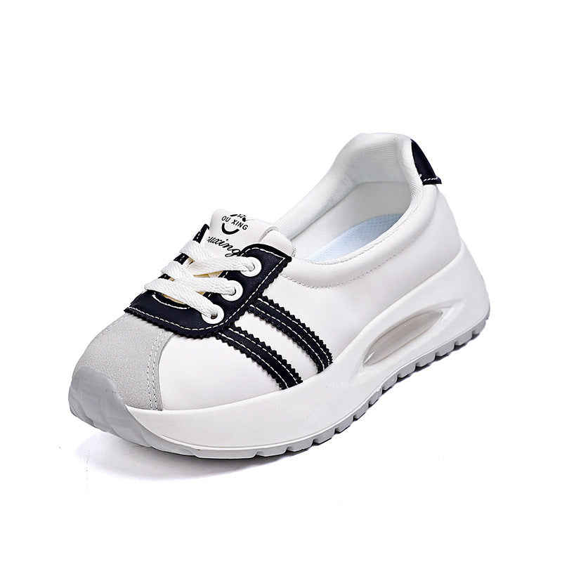 Γυναικεία Αναπνεύσιμα Casual Sneakers με Δαντέλα και Πάτο Πλατφόρμας