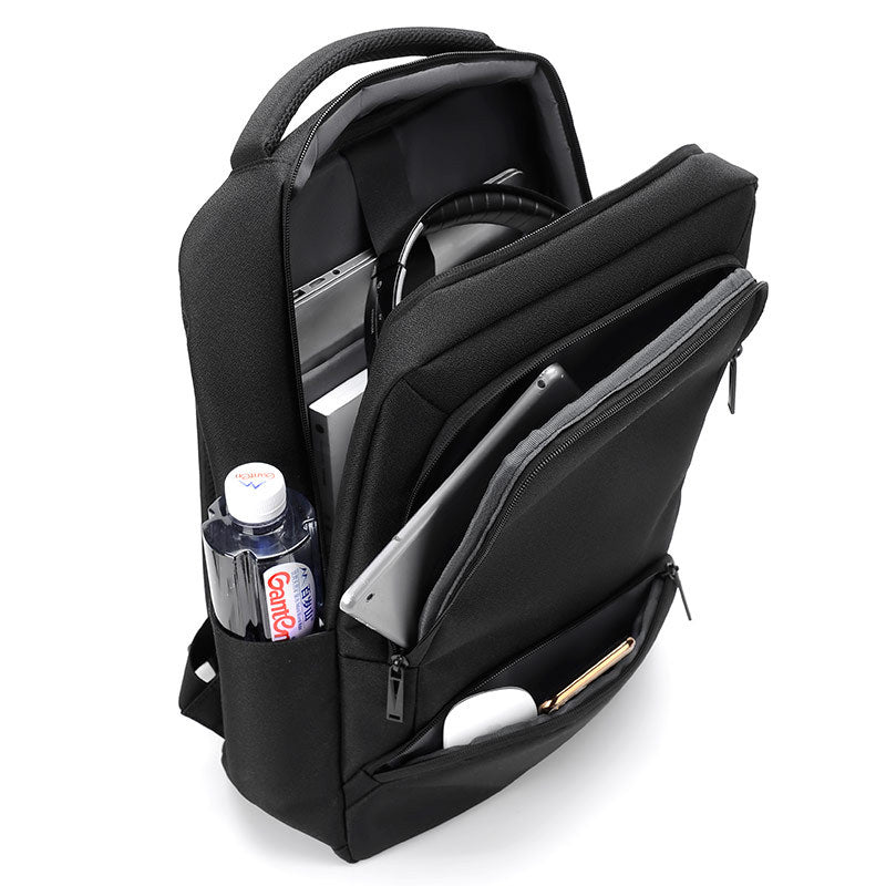 Men’s Waterproof Laptop Travel Backpack Multi Compartment Carry Bag