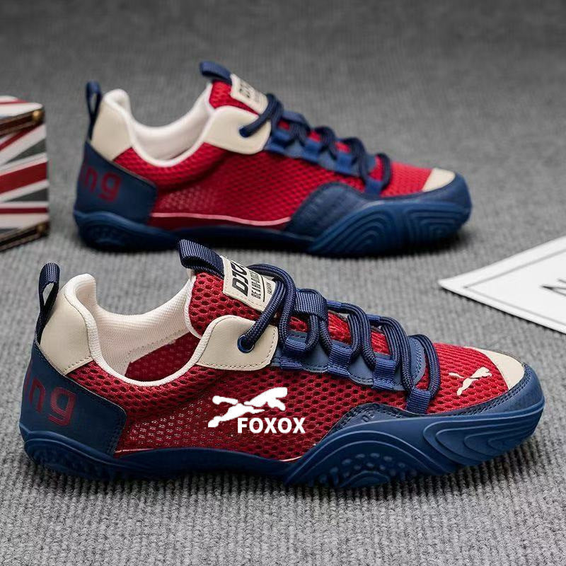 Zapatillas deportivas de mujer de malla con cordones y suelas gruesas esculpidas – Calzado deportivo informal para el día a día