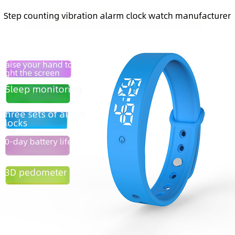 Reloj deportivo digital LED para hombre con seguimiento de actividad
