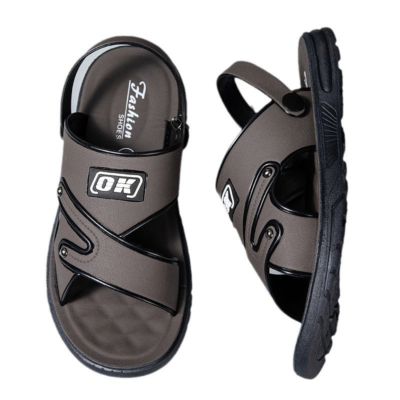 Men’s Convertible Strap Sandals Lightweight Casual Summer Slippers